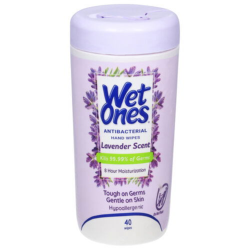 Wet Ones Hand Wipes, Lavender Scent, Antibacterial