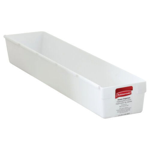 Rubbermaid Drawer Organizer, White