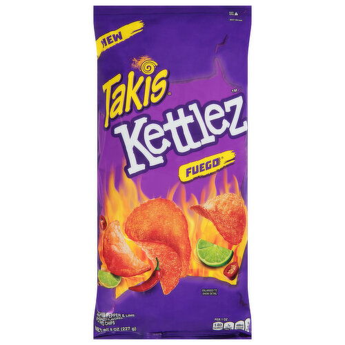 Takis Kettlez Potato Chips, Fuego