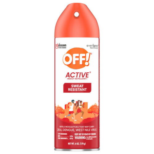 Off! Active Sweat Resistant Insect Repellent I