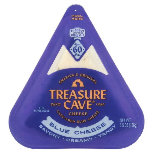 Treasure Cave Cheese, Blue