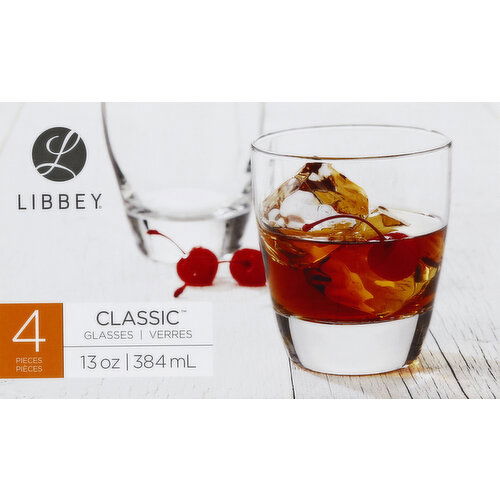 Libbey Glasses, Classic, 13 Ounce