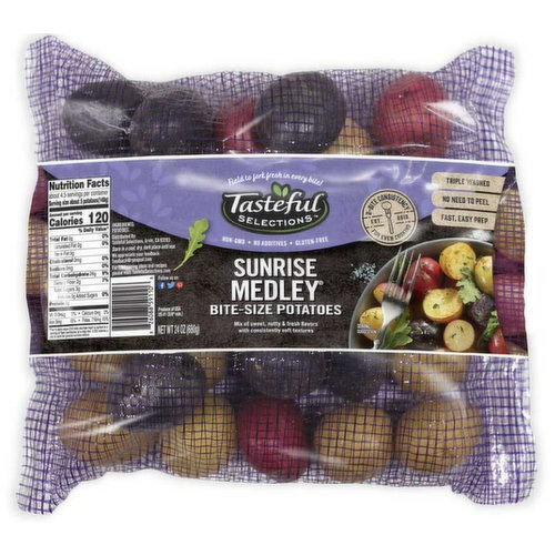 Tasteful Selections Sunrise Medley 2-Bite Baby Potatoes