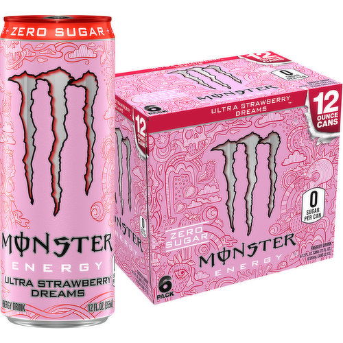 Monster Energy Ultra Strawberry Dreams