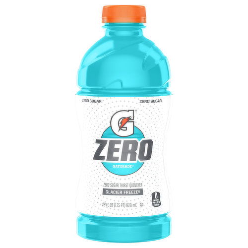 Gatorade Zero Thirst Quencher, Zero Sugar, Glacier Freeze