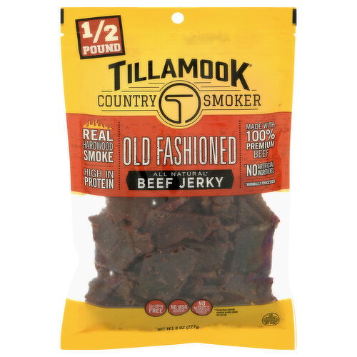 Tillamook Country Smoker Beef Jerky, Old Fashioned