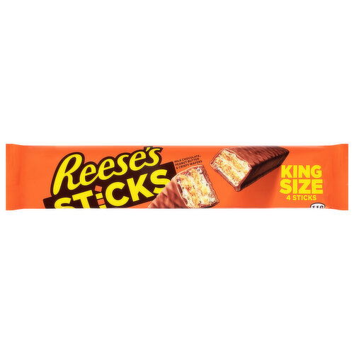 Reese's Sticks King Size Milk Chocolate Peanut Butter & Crispy Wafers