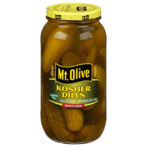 Mt. Olive Whole Kosher Dill Pickles