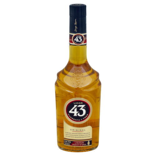 Licor 43 Liqueur, Licor 43, Original