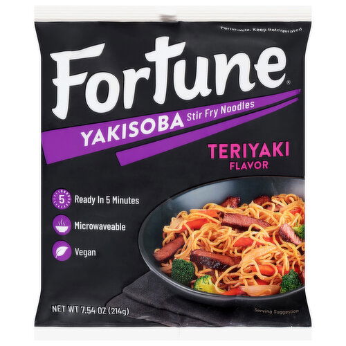 Fortune Teriyaki Flavor Yakisoba Stir Fry Noodles