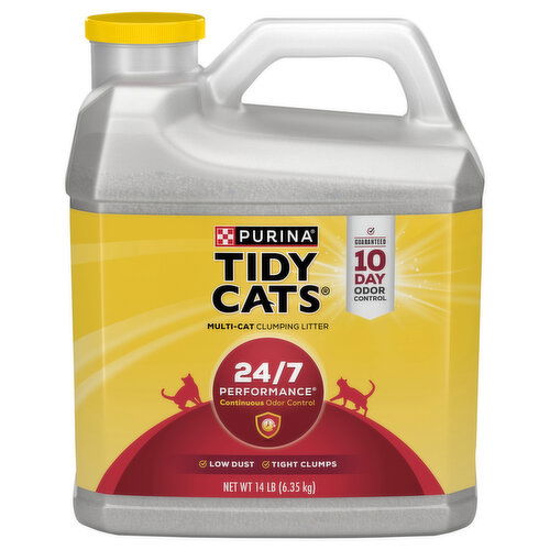 Tidy Cats Clumping Litter, Multi-Cat, 24/7 Performance