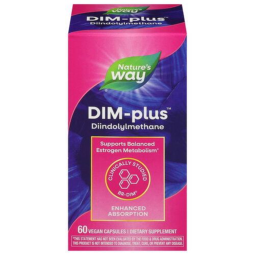 Nature's Way DIM-Plus, Vegan Capsules