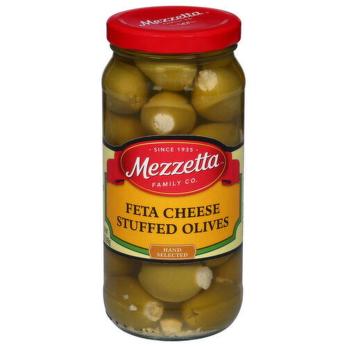 Mezzetta Olives, Feta Cheese, Stuffed