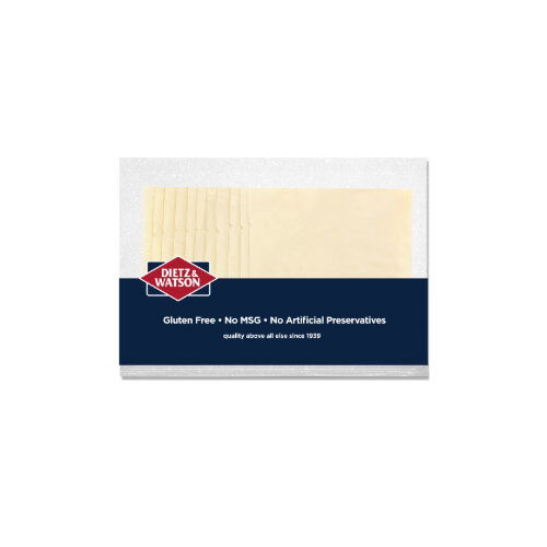 Dietz & Watson Deli-Sliced White American Cheese