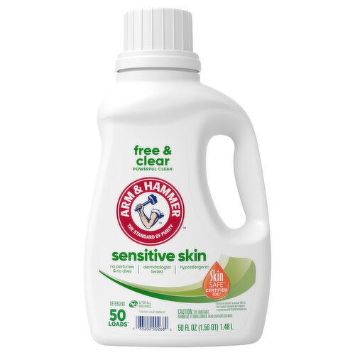 Arm & Hammer Sensitive Skin Detergent, Free & Clear