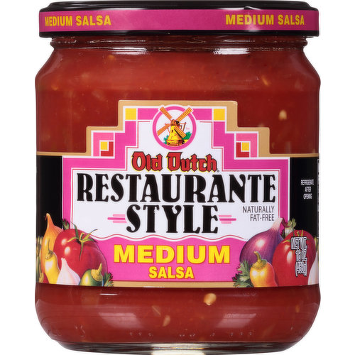 Old Dutch Salsa, Medium, Restaurante Style