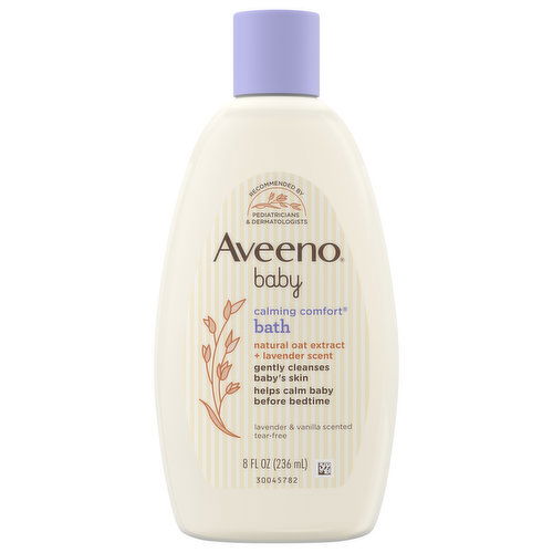 Aveeno Baby Bath, Calming Comfort, Lavender & Vanilla Scented