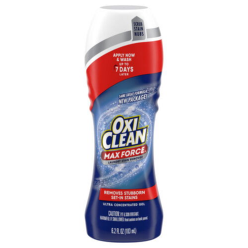 OxiClean Max Force Laundry Stain Remover, Ultra Concentrated Gel