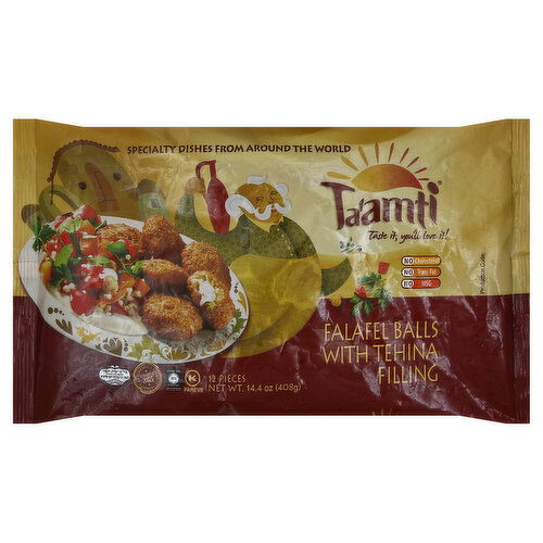 Ta'amti Falafel Balls, with Tehina Filling