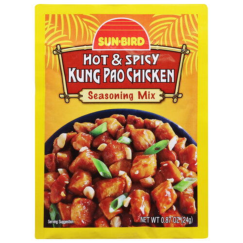 Sun-Bird Seasoning Mix, Hot & Spicy Kung Pao Chicken