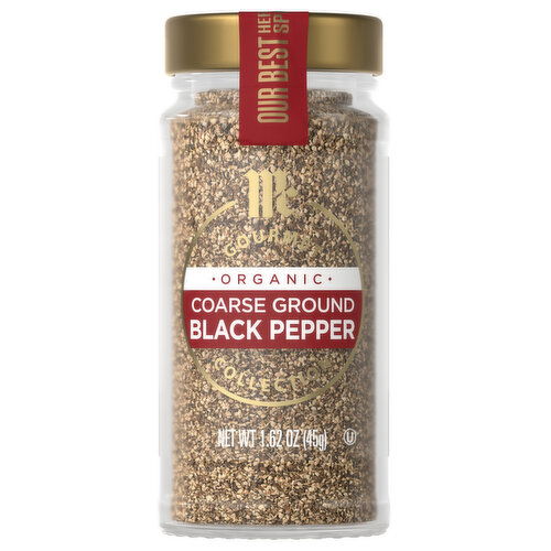 McCormick Gourmet Organic Coarse Ground Black Pepper