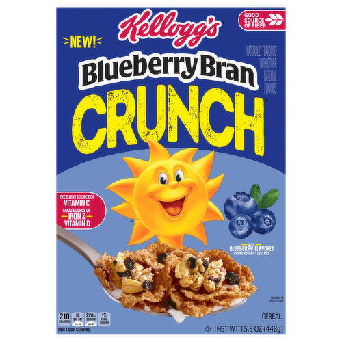 Blueberry Bran Crunch Cereal