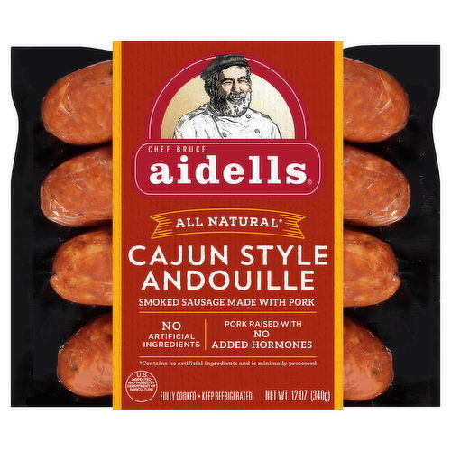 Aidells Cajun Style Andouille Smoked Pork Sausage Links