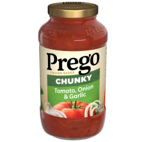 Prego® Chunky Tomato, Onion and Garlic Pasta Sauce