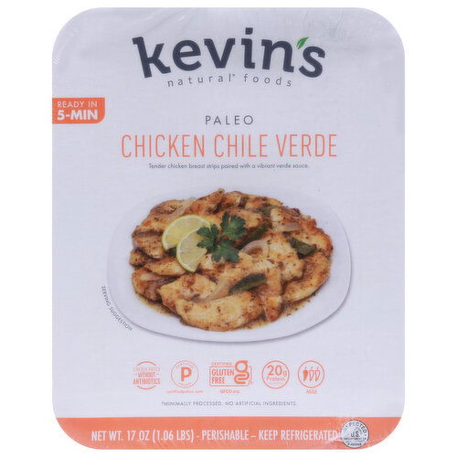 Kevin's Natural Foods Chicken Chile Verde, Paleo