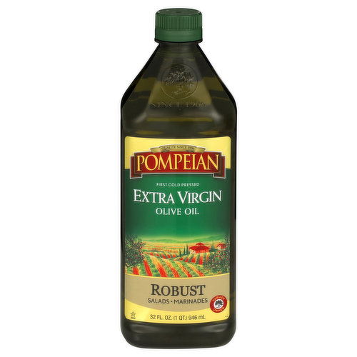 Pompeian Olive Oil, Extra Virgin, Robust