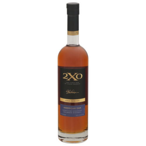 2XO Whiskey, American Oak, Kentucky Straight Bourbon