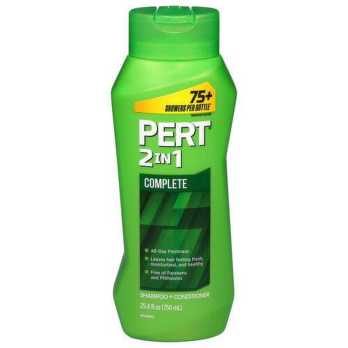 Pert Shampoo + Conditioner, 2 in 1, Complete