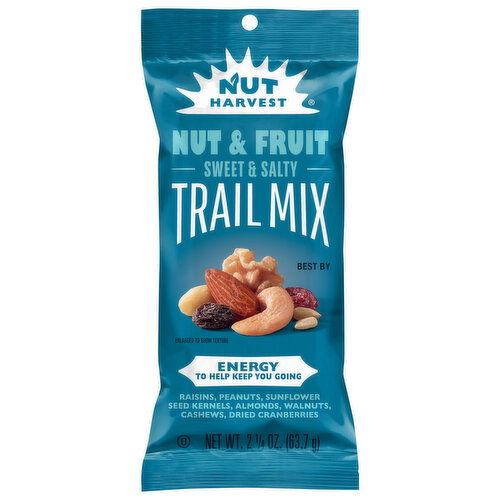 Nut Harvest Sweet & Salty Nut & Fruit Trail Mix