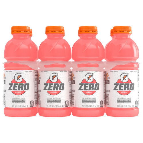 Gatorade Zero Thirst Quencher, Watermelon Splash, Zero Sugar