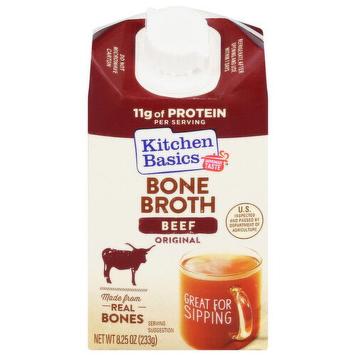 Kitchen Basics Bone Broth, Beef, Original