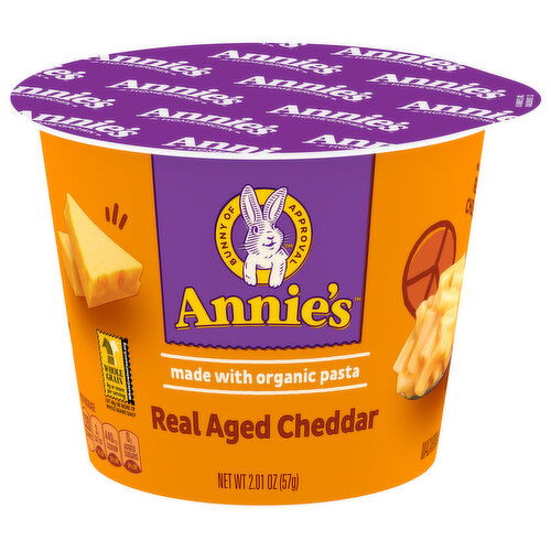 Annie's Macaroni & Cheese, Real Aged Cheddar