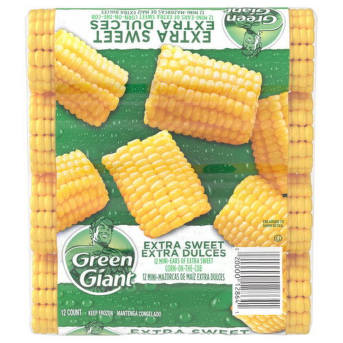 Green Giant Corn-On-The-Cob, Extra Sweet, Mini