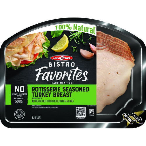 Land O'Frost Bistro Favorites Rotisserie Seasoned Turkey Breast