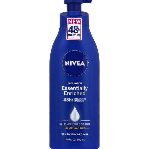 Nivea Body Lotion, Essentially Enriched, Dry to Very Dry Skin