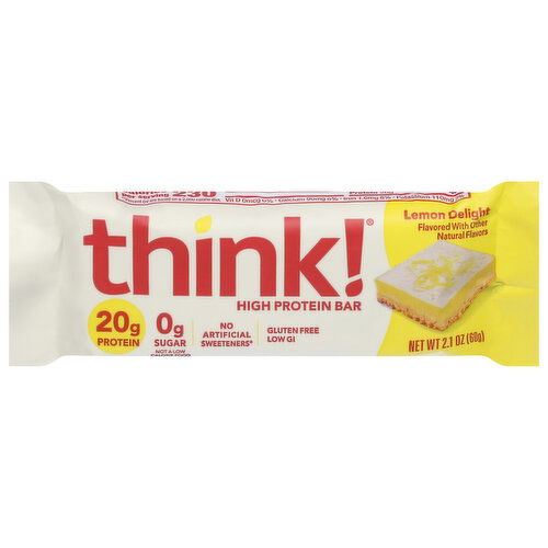 Think! High Protein Bar, Lemon Delight