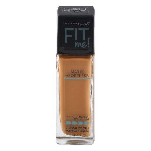 Fit me! Foundation, Matte + Poreless, Cappuccino 340