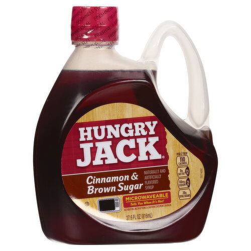 Hungry Jack Syrup, Cinnamon & Brown Sugar