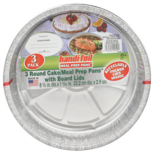 Handi-Foil Meal Prep Pans