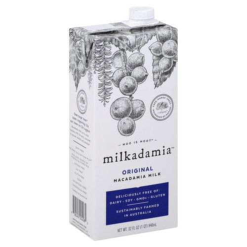 Milkadamia Macadamia Milk, Original