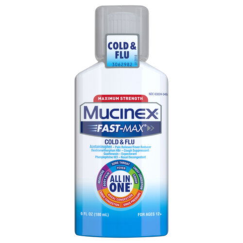 Mucinex Fast-Max Maximum Strength All in One Cold & Flu