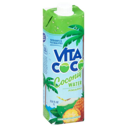 Vita Coco Coconut Water, Pineapple