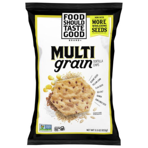 Food Should Taste Good Tortilla Chips, Multigrain