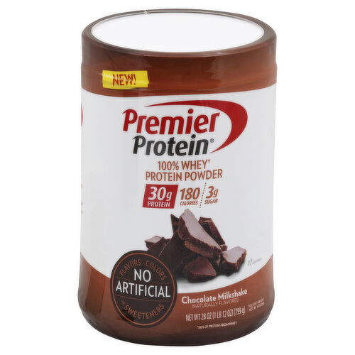 Premier Protein Protein Powder, 100% Whey, Chocolate Milkshake