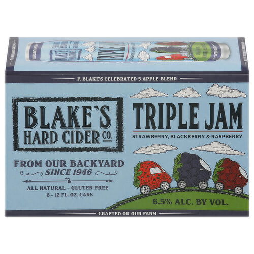 Blake's Hard Cider Co. Hard Cider, Triple Jam