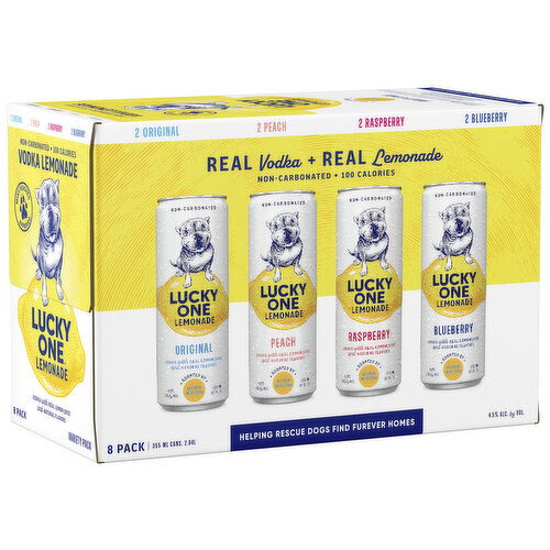 Lucky One Vodka Lemonade Variety Pack
